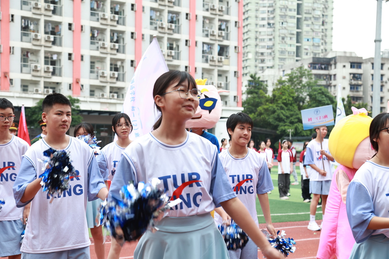 重庆江北知易外国语学校运动会精彩开幕式(图24)